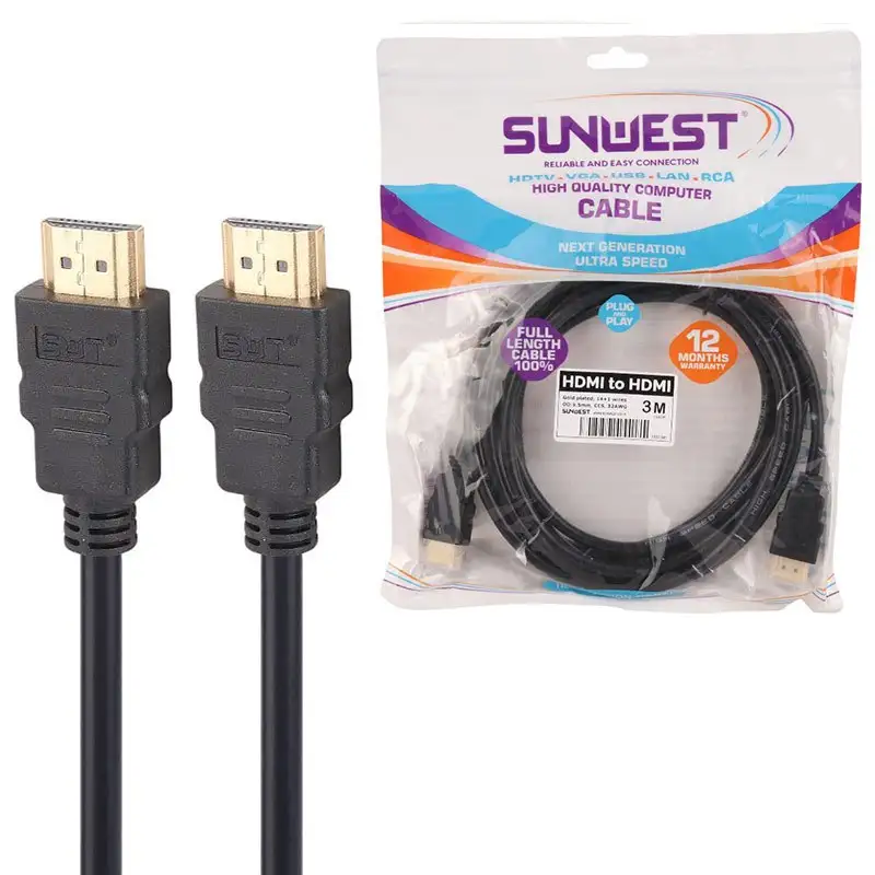 picture کابل HDMI سان وست Sunwest طول 3 متر