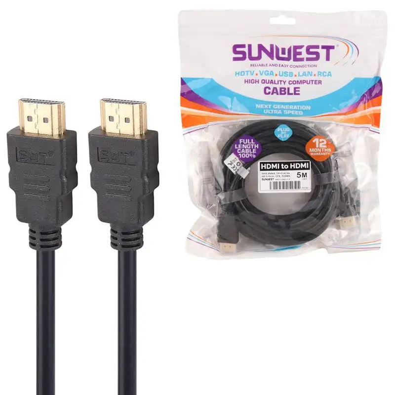 picture کابل HDMI سان وست Sunwest طول 5 متر