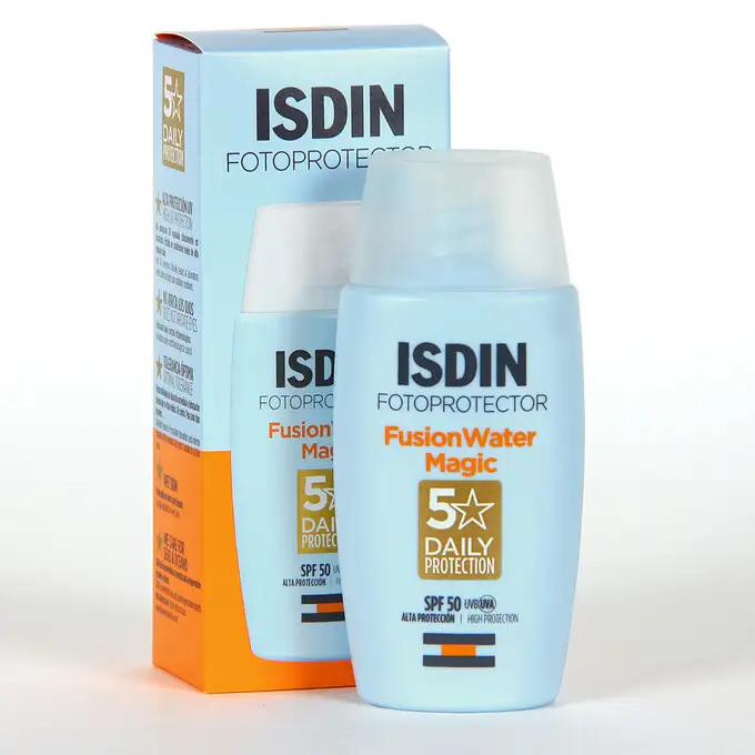 picture کرم ضد آفتاب ایزدین با کد 406812 ( ISDIN FOTOPROTECTOR FUSION WATER MAGIC SPF50 )