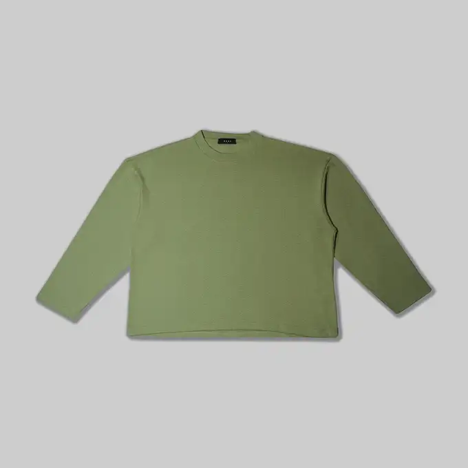 picture پلیور گری با کد OLIVE GREEN SWEATER