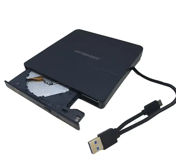 picture درایو DVD اکسترنال هایسنسر مدل Haysenser External DVD Drive HY-DRW08