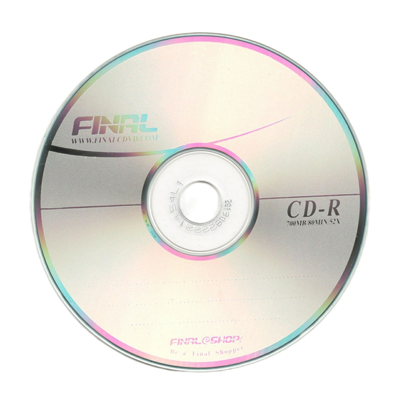 سی دی خام فینال مدل CD-R بسته 2 عددی 2706540