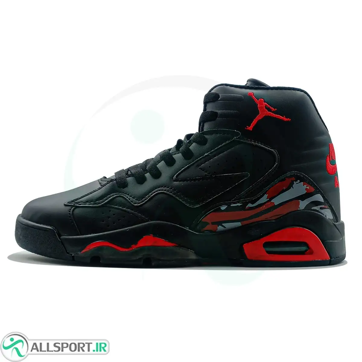 picture کتانی نایر ایر جردن Nike Jordan 6 Black Red