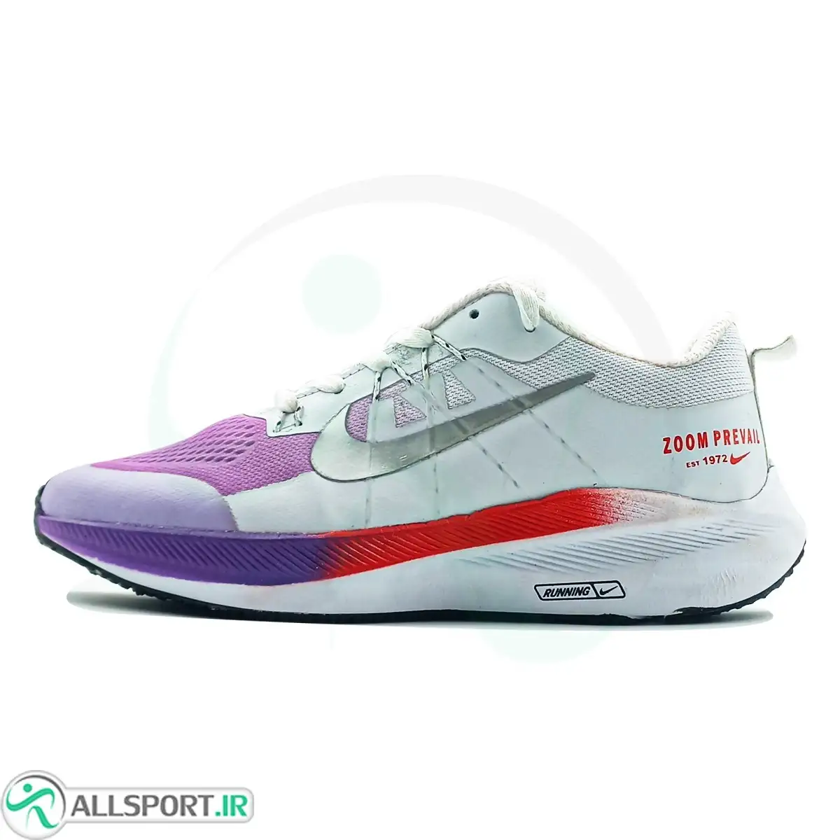 picture کتانی نایک ایر زوم Nike Air Zoom  White Purple