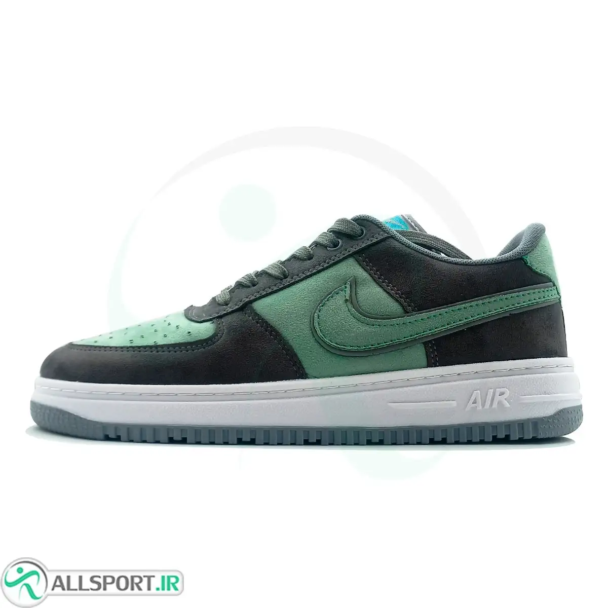 picture کتانی نایک ایر فورس Nike Air Force Green Gray