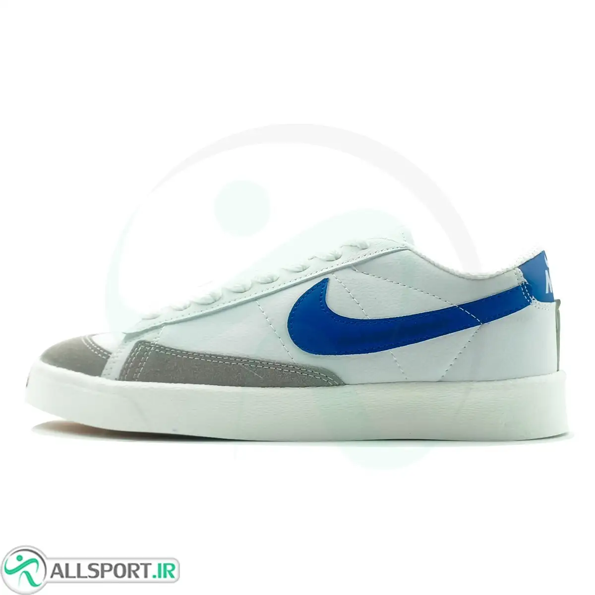 picture کتانی نایک بلیزر Nike Blazer Low White Blue