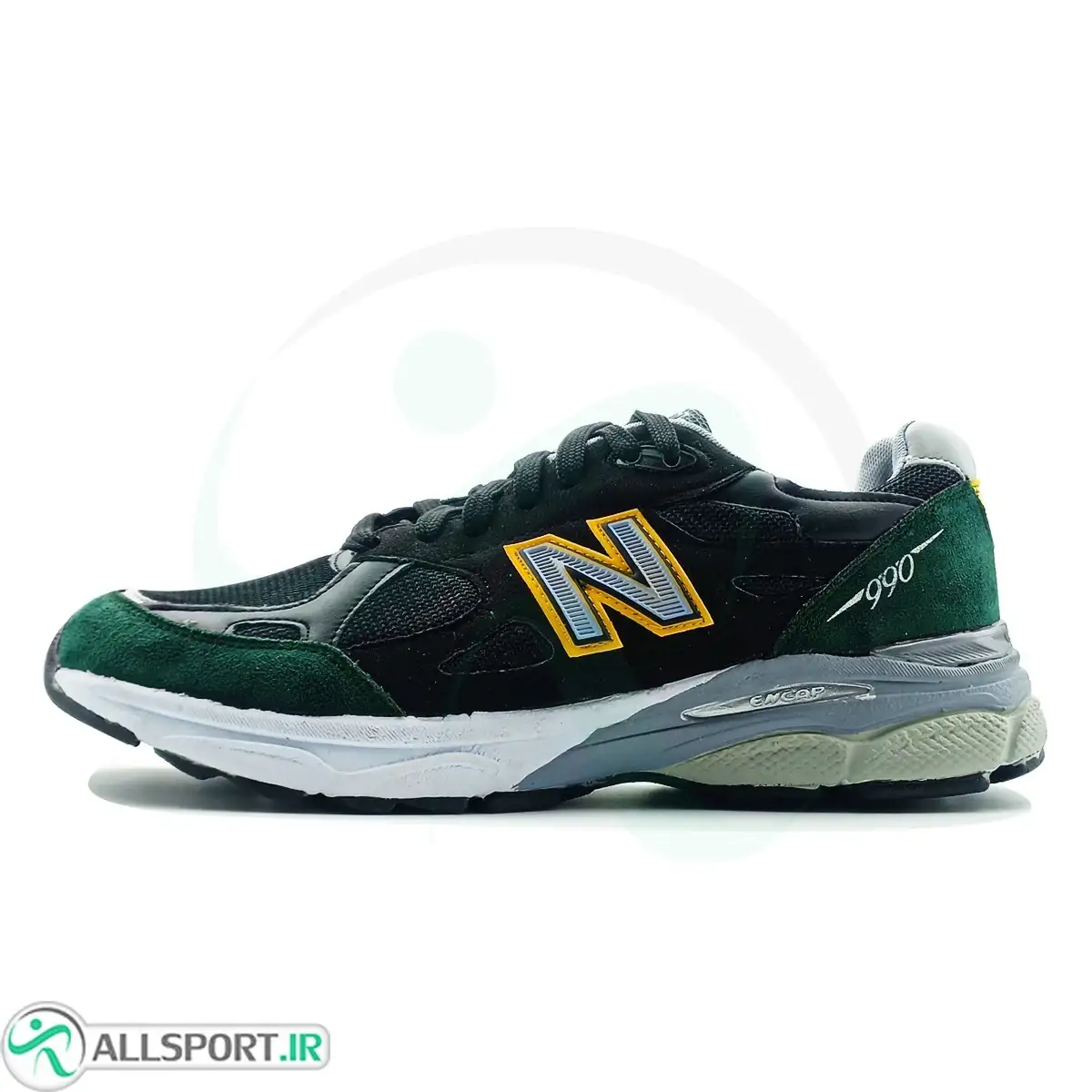 picture کتانی نیوبالانس New Balance 990 Black Green