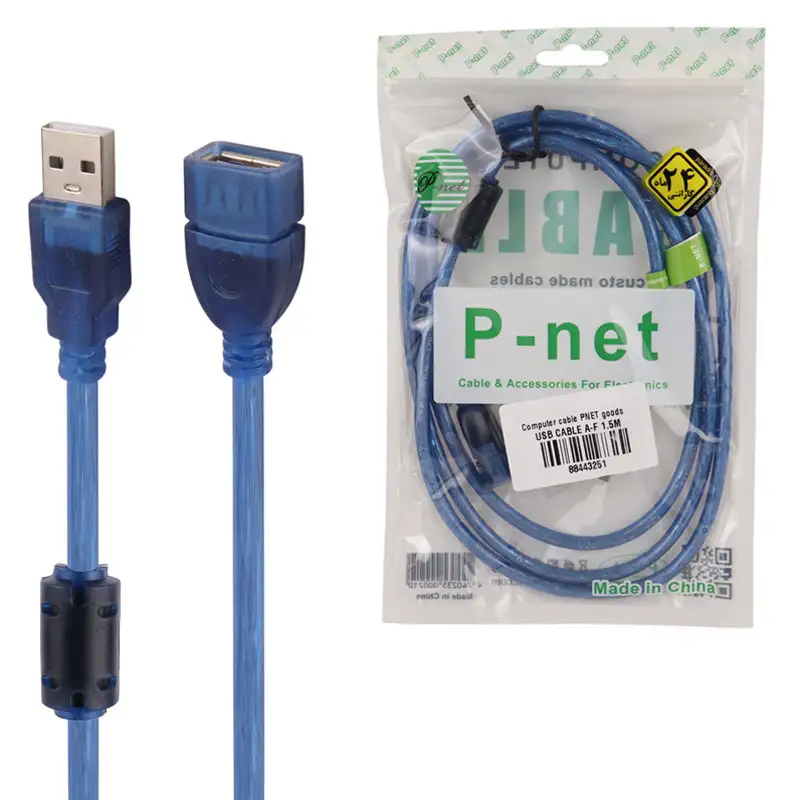 picture کابل افزایش طول P-net USB 1.5m