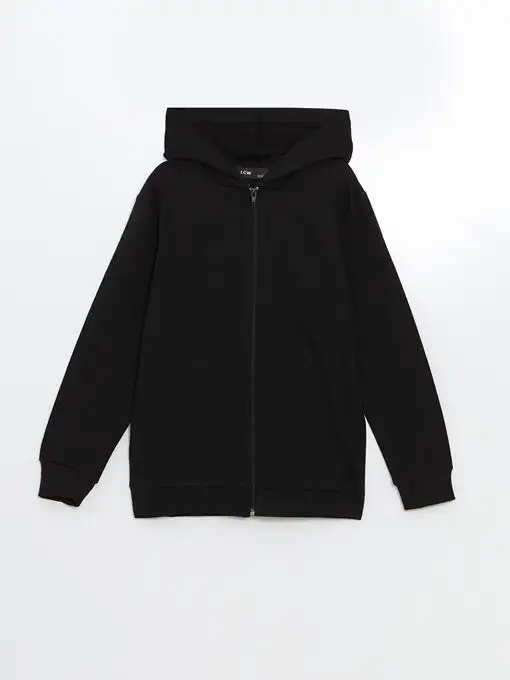 picture سویشرت و هودی ال سی وایکیکی با کد W4LE15Z4-HEG ( Kapüşonlu Erkek Çocuk Fermuarlı Sweatshirt )