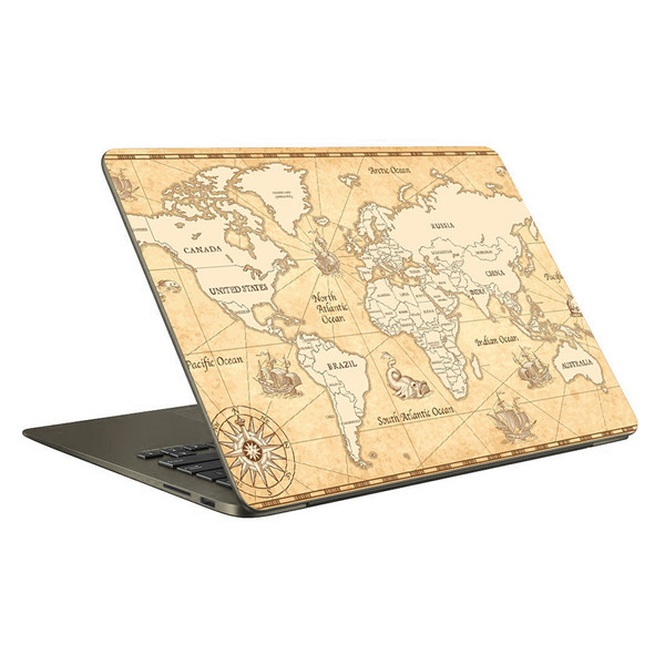 استیکر لپ تاپ طرح نقشه جهان کد ST311 مناسب برای لپ تاپ 15.6 اینچ  309014