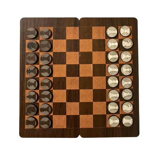 شطرنج مدل جیبی طرح گل کد 24 3255114