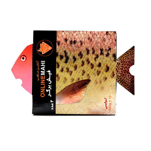picture  ماهی برگر اسپایسی آنلاین ماهی 350 گرم 