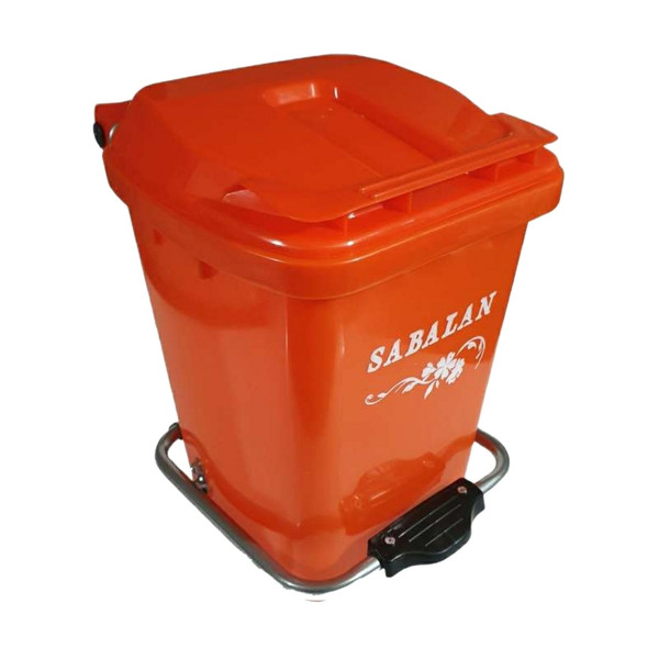 picture سطل زباله سبلان مدل پدال کد 12L