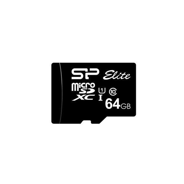 کارت حافظه microSDXC سیلیکون پاور مدل ELITE کلاس 10 استاندارد UHC-I U1 سرعت 100MBps ظرفیت 64 گیگابایت 3463556
