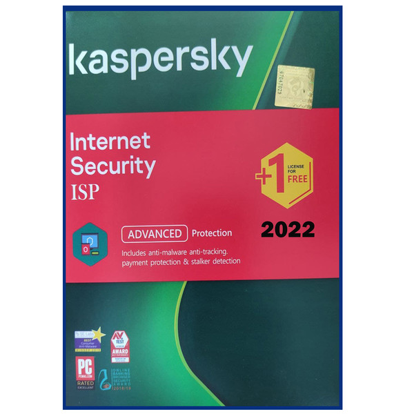 picture  آنتی ویروس کسپرسکی 2022 نسخه اینترنت سیکوریتی 1+1 کاربر 1 ساله