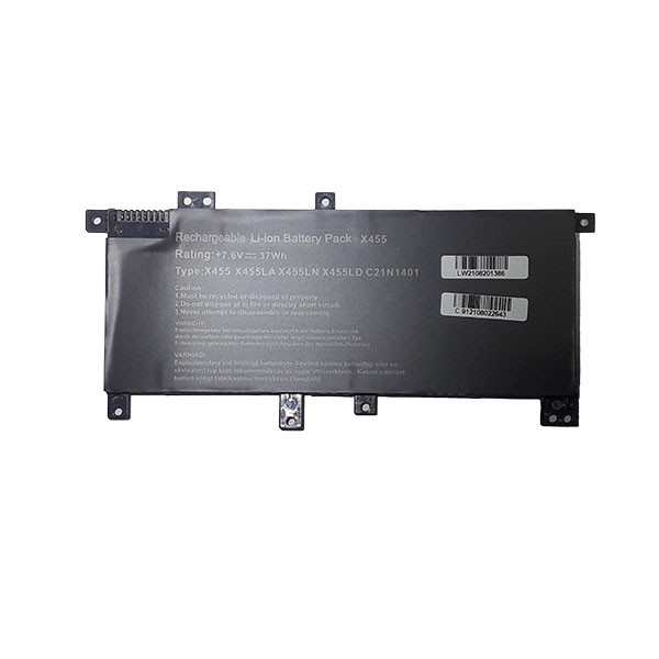 باتری لپ تاپ 2 سلولی مدل X455 مناسب برای لپ تاپ ایسوس x455 3612542