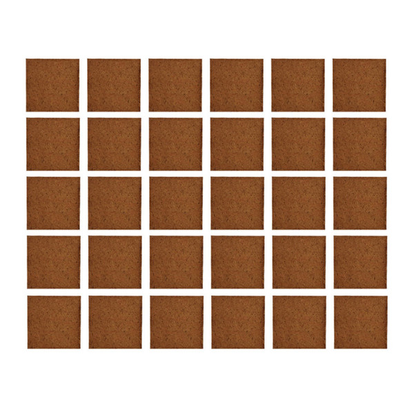 اسلایس چوبی دکوماتوس مدل رزین اپوکسی مربع 4 بسته 30 عددی 3696996