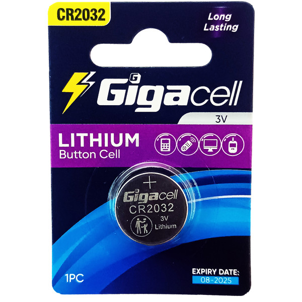 باتری سکه ای  گیگاسل مدل CR2032 3698365