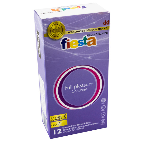 کاندوم فیستا مدل Full Plesasure بسته 12 عددی 3722311