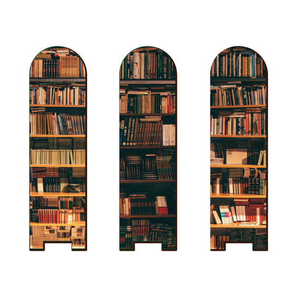نشانگر کتاب لوکسینو مدل قفسه کتابخانه کد کتاب باز_963 مجموعه 3 عددی 3728224