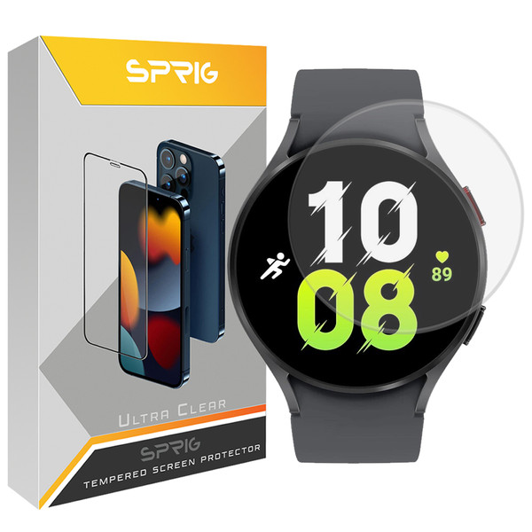 محافظ صفحه نمایش شیشه ای اسپریگ مدل SH-SP مناسب برای ساعت هوشمند سامسونگ Galaxy watch 5 44mm / watch 4 44mm 3796611