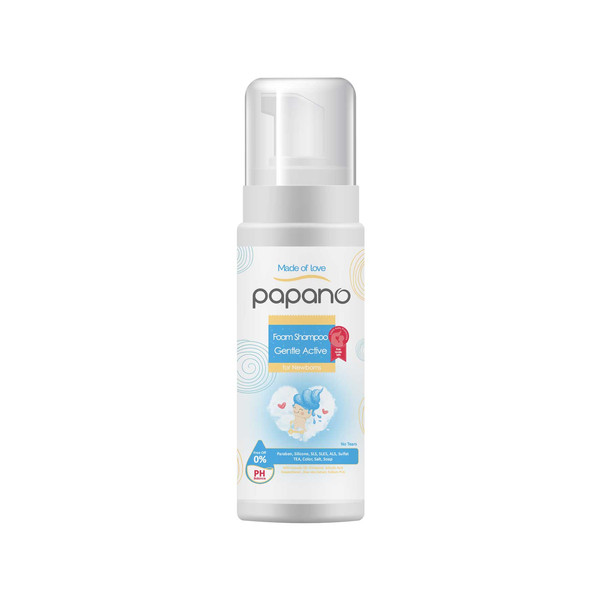 شامپو فوم نوزاد پاپانو مدل foam shampoo حجم 150 میلی لیتر 3819584