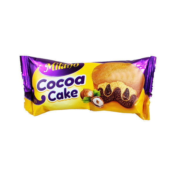 کیک کاکائویی فندقی میلانو شیرین عسل - 60 گرم بسته 18 عددی 3889043