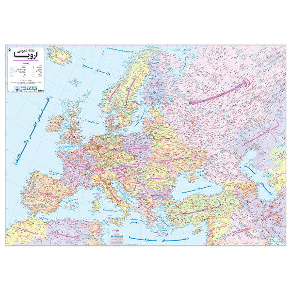 picture  نقشه گیتاشناسی مدل اروپا کد 351