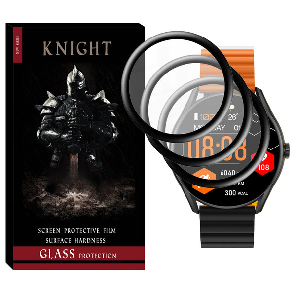 picture محافظ صفحه نمایش نانو نایت مدل NKT مناسب برای ساعت هوشمند شیائومی Glorimi M1 Pro بسته سه عددی