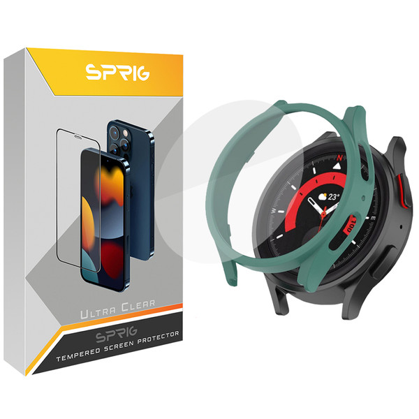 picture کاور اسپریگ مدل SPG مناسب برای ساعت هوشمند سامسونگ Galaxy Watch 5 Pro 45mm به همراه محافظ صفحه نمایش