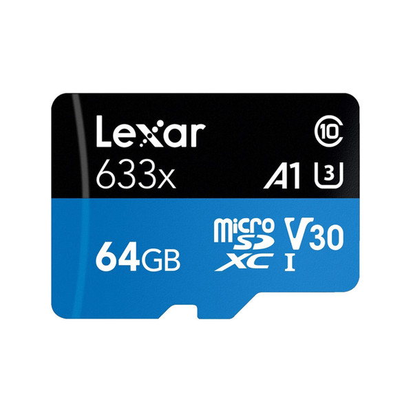 picture کارت حافظه microSDXC لکسار مدل 633X کلاس 10 استاندارد UHS-I U3 سرعت 100MBps ظرفیت 64 گیگابایت 