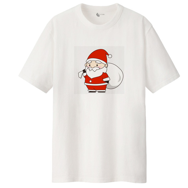تی شرت آستین کوتاه مردانه مدل بابانوئل 3995532