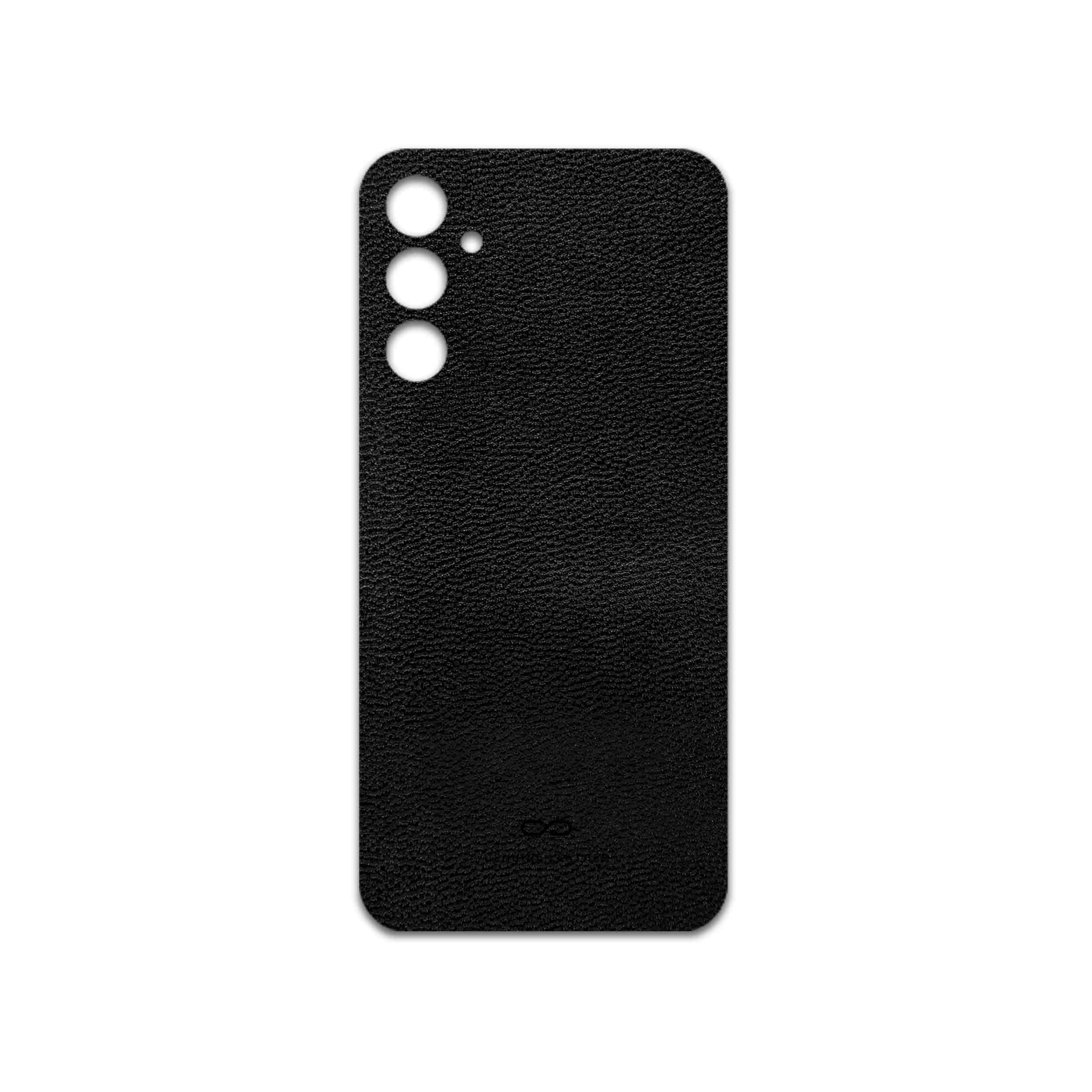 برچسب پوششی ماهوت مدل Black-Leather مناسب برای گوشی موبایل سامسونگ Galaxy A24 4009541