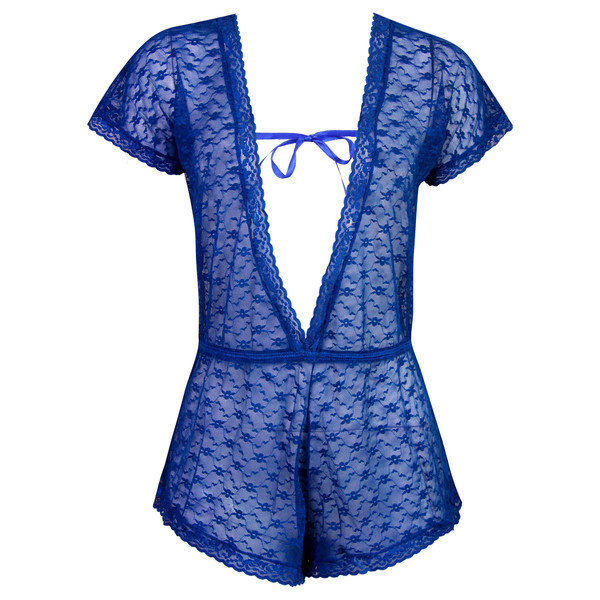 لباس خواب زنانه ماییلدا مدل گیپوری کد 4309-51004 رنگ سرمه ای 4020678