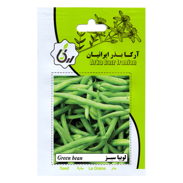 بذر لوبیا سبز آرکا بذر ایرانیان کد ARK-163 40241