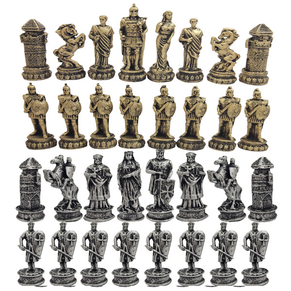 picture مهره شطرنج مدل RS11 مجموعه 32 عددی
