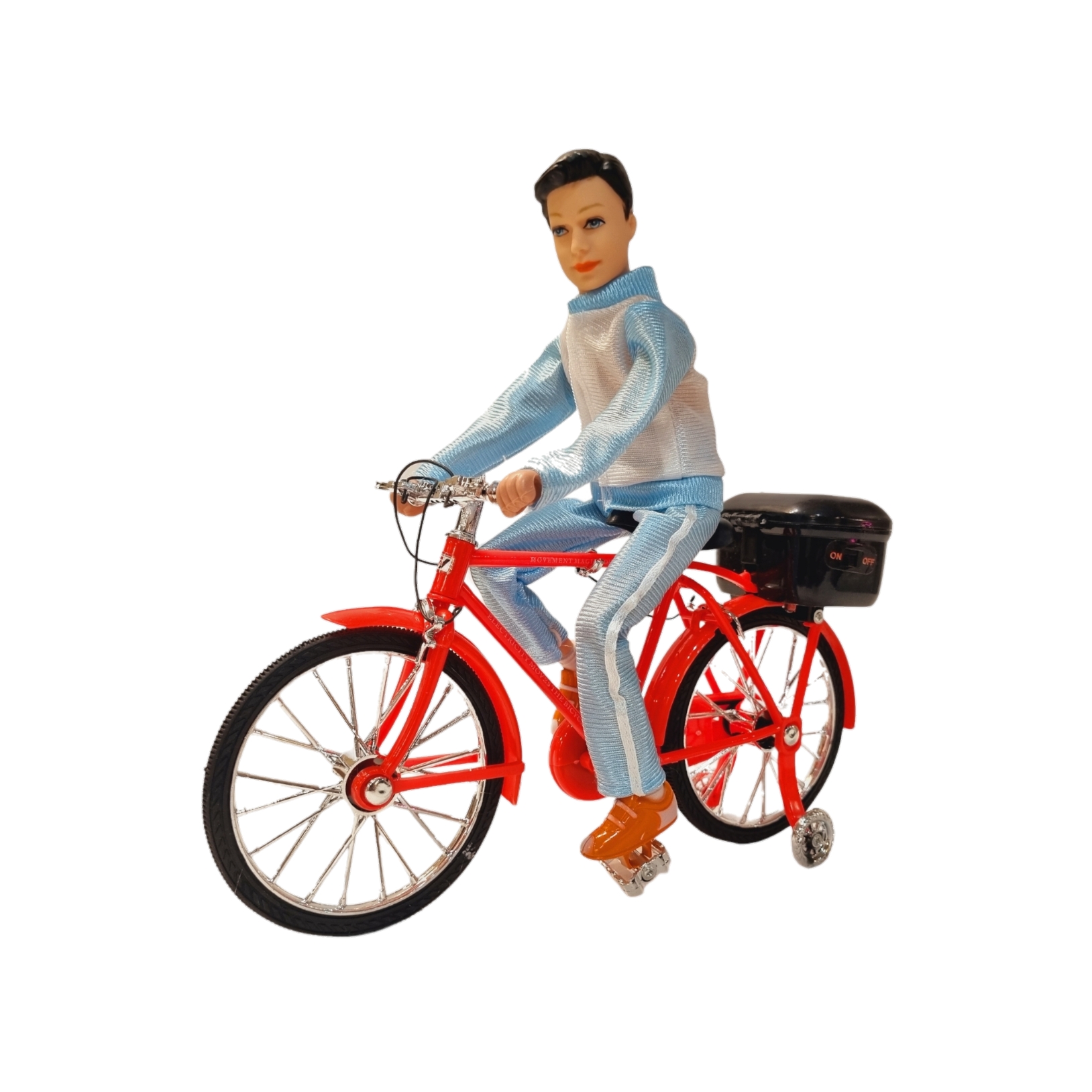 دوچرخه اسباب بازی مدل آدمک سوار موزیکال  4056018