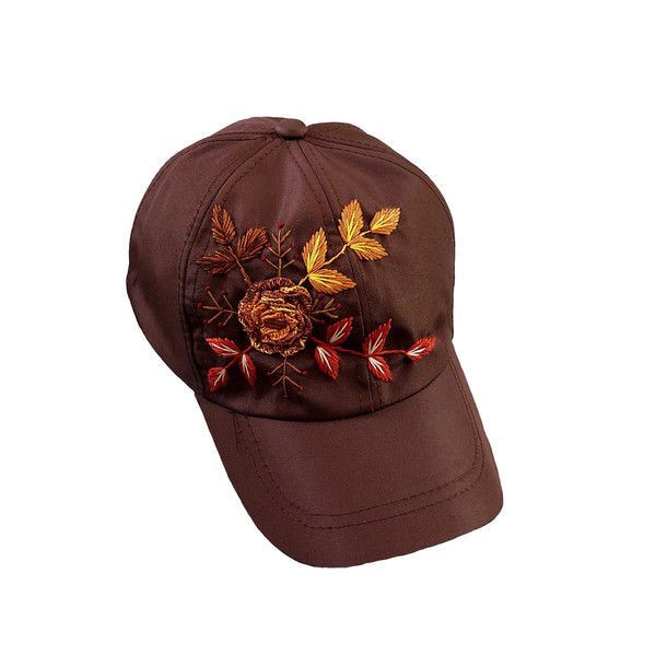 کلاه آفتابگیر زنانه مدل گلدوزی 4056020