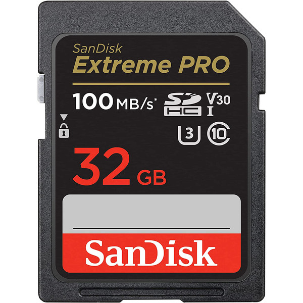 کارت حافظه SDHC سن دیسک مدل Extreme Pro V30 کلاس 10 استاندارد UHS-I U3 سرعت 100mbps ظرفیت 32 گیگابایت 4085856
