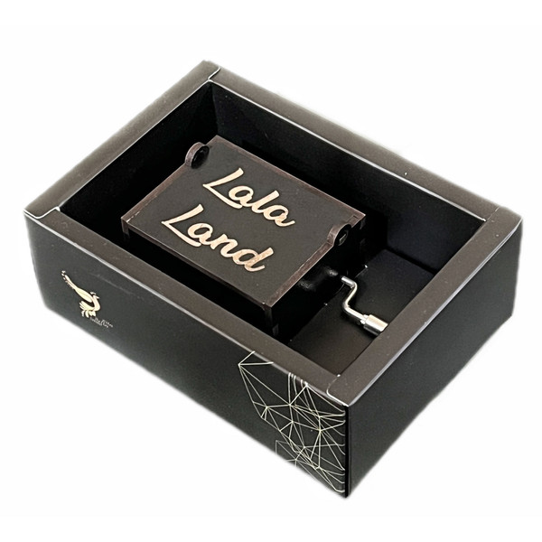 جعبه موزیکال اینو دلا ویتا مدل Arca ملودی عاشقانه لالا لند طرح LALA LAND 4087481