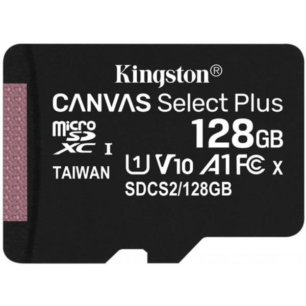 کارت حافظه microSDXC کینگستون مدل CANVAS کلاس 10 استاندارد UHS-I U1 سرعت 100MBps ظرفیت 128 گیگابایت  4091075