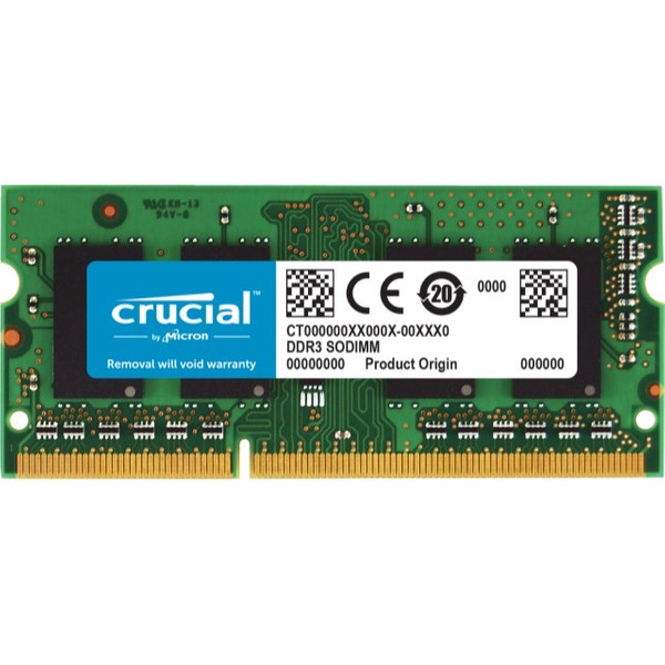 رم لپتاپ DDR3L تک کاناله 1333 مگاهرتز CL9 کروشیال مدل CT8 ظرفیت 8 گیگابایت 4125565