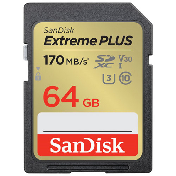کارت حافظه SDXC سن دیسک مدل Extreme کلاس 10 استاندارد UHS-I U3 سرعت 170MBps ظرفیت 64 گیگابایت 4132711