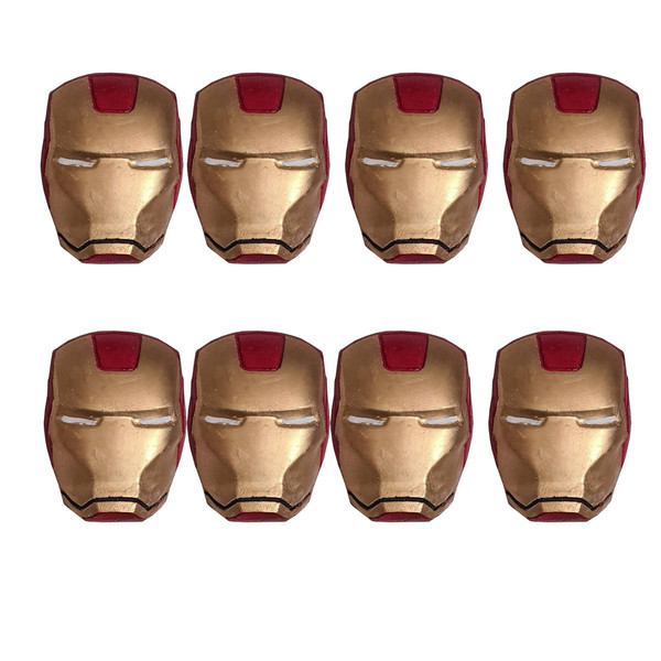picture گیفت تولد مدل مرد آهنی طرح Iron man مجموعه 8 عددی
