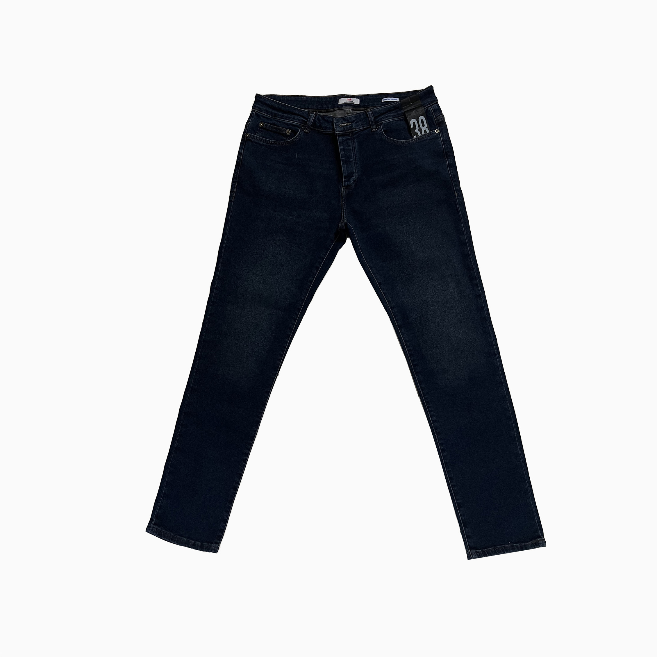 شلوار جین مردانه مدل sh01fb رنگ آبی تیره 4159955