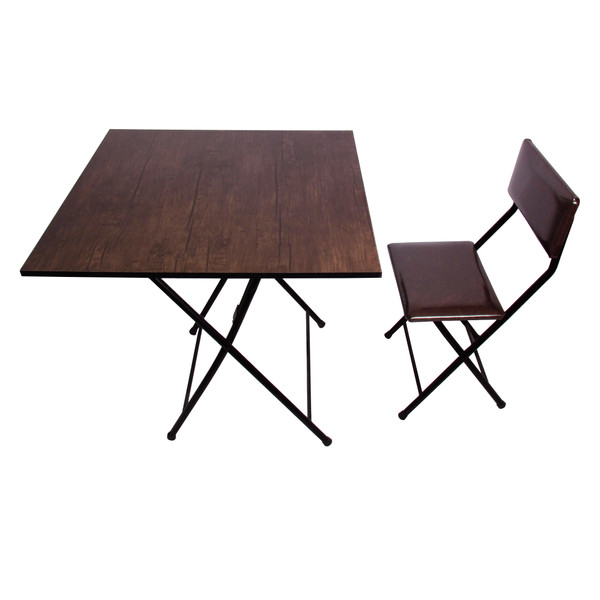 میز و صندلی غذاخوری یک نفره میزیمو مدل تاشو کد 8121 4192578