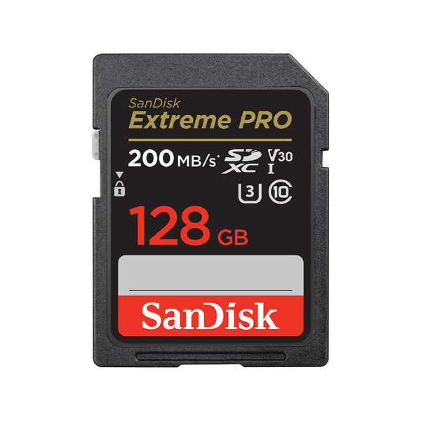 کارت حافظه SDXC سن دیسک مدل Extreme Pro V30 کلاس 10 استاندارد UHS-I U3 سرعت 200mbps ظرفیت 128 گیگابایت 4213256