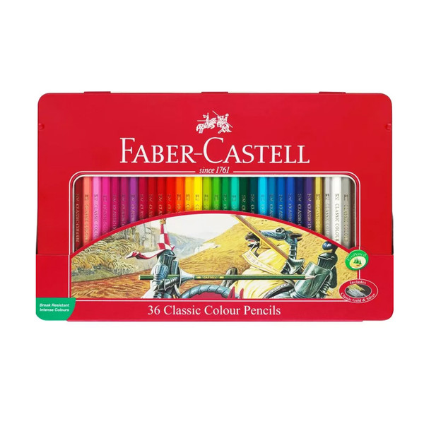 مداد رنگی 36 رنگ فابر کاستل مدل classic color pencil 4213798