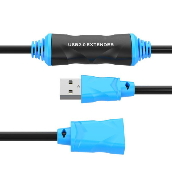 کابل افزایش طول USB 2.0 کی نت مدل BL طول 20 متر 4221242