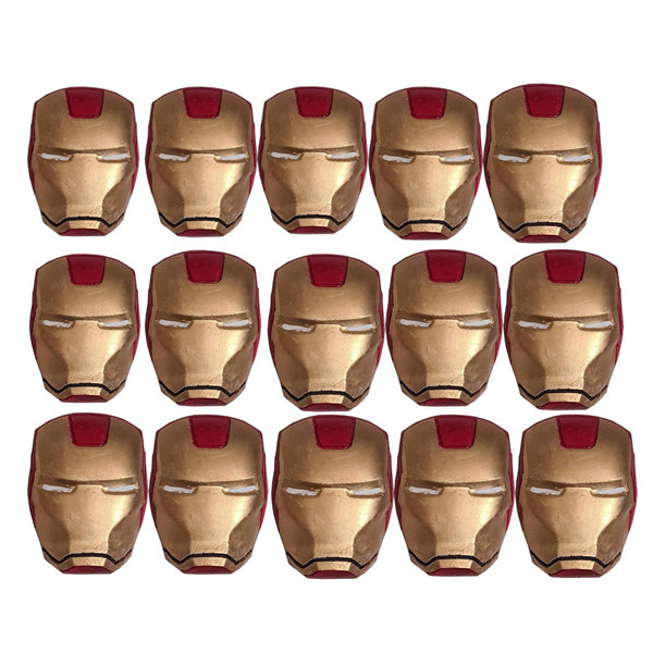 picture گیفت تولد مدل مرد آهنی طرح Iron man مجموعه 15 عددی